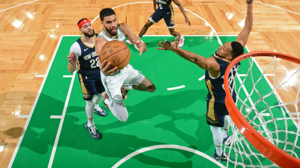 Boston celtics vs new orleans pelicans match player stats