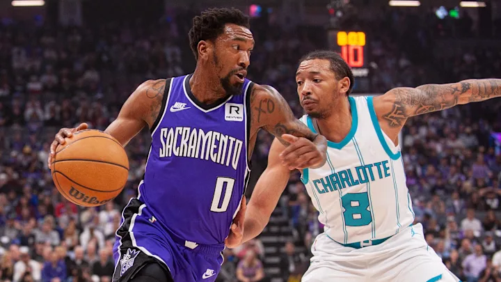 Charlotte hornets vs sacramento kings match player stats