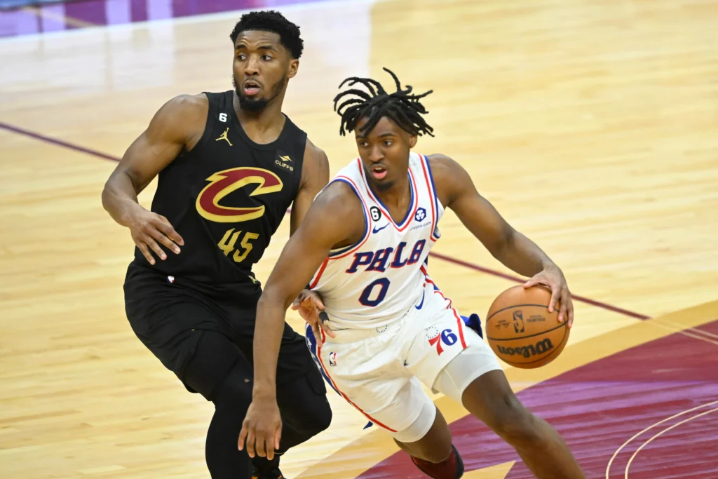 Cleveland cavaliers vs 76ers match player stats