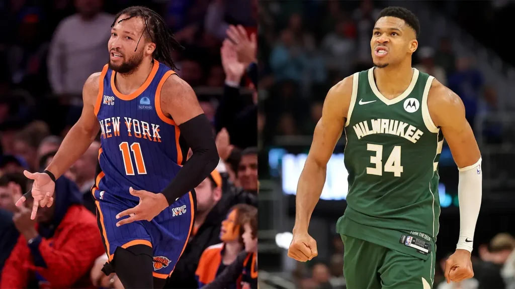 Knicks vs milwaukee bucks stats