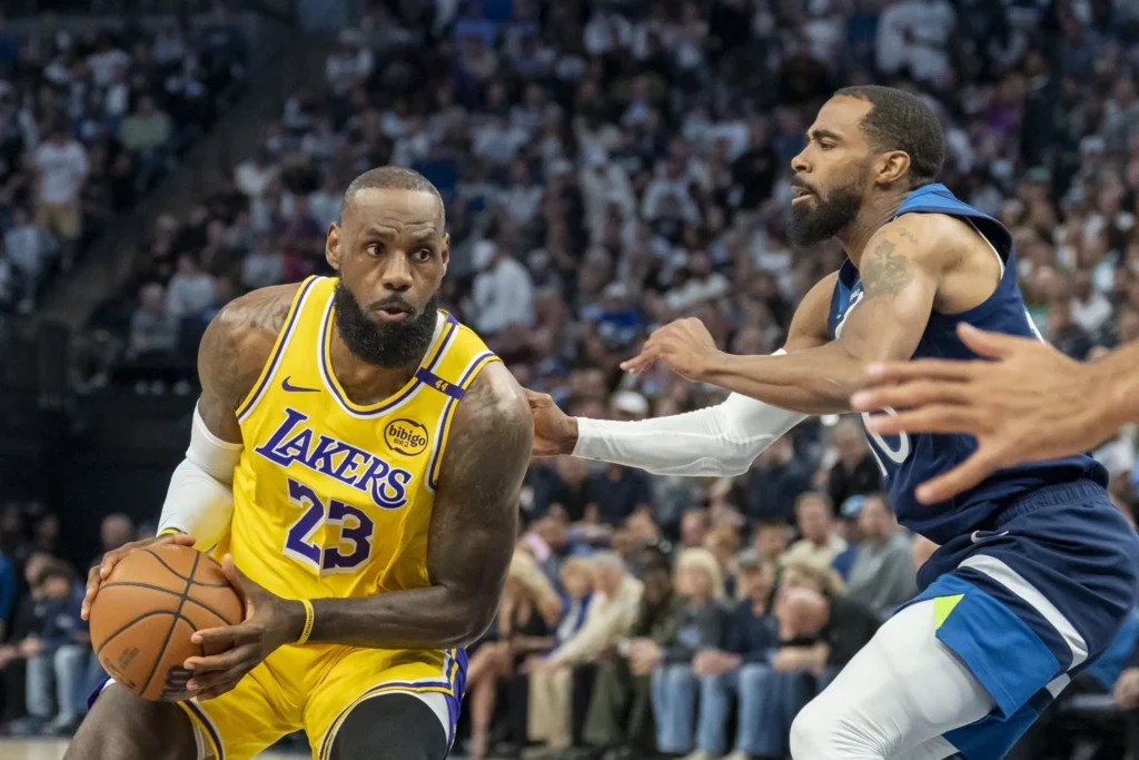 Lakers vs timberwolves match player stats