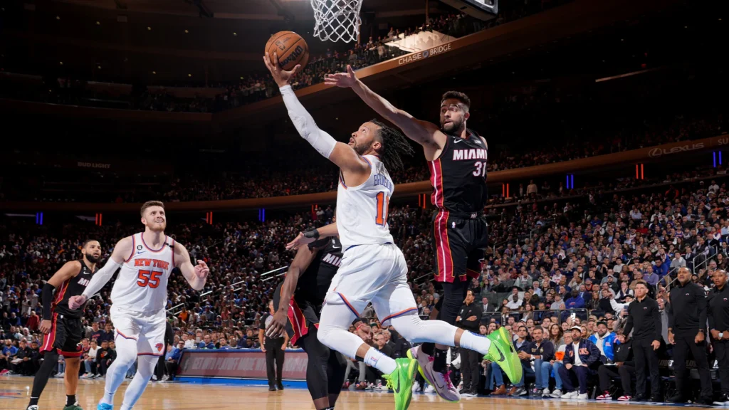 Miami heat vs knicks stats