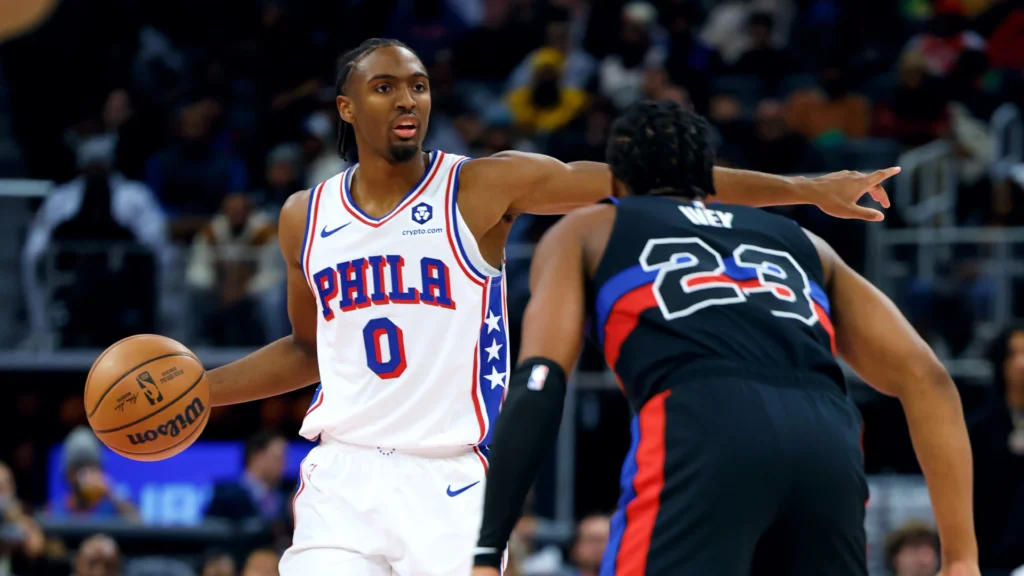 Philadelphia 76ers vs detroit pistons match player stats
