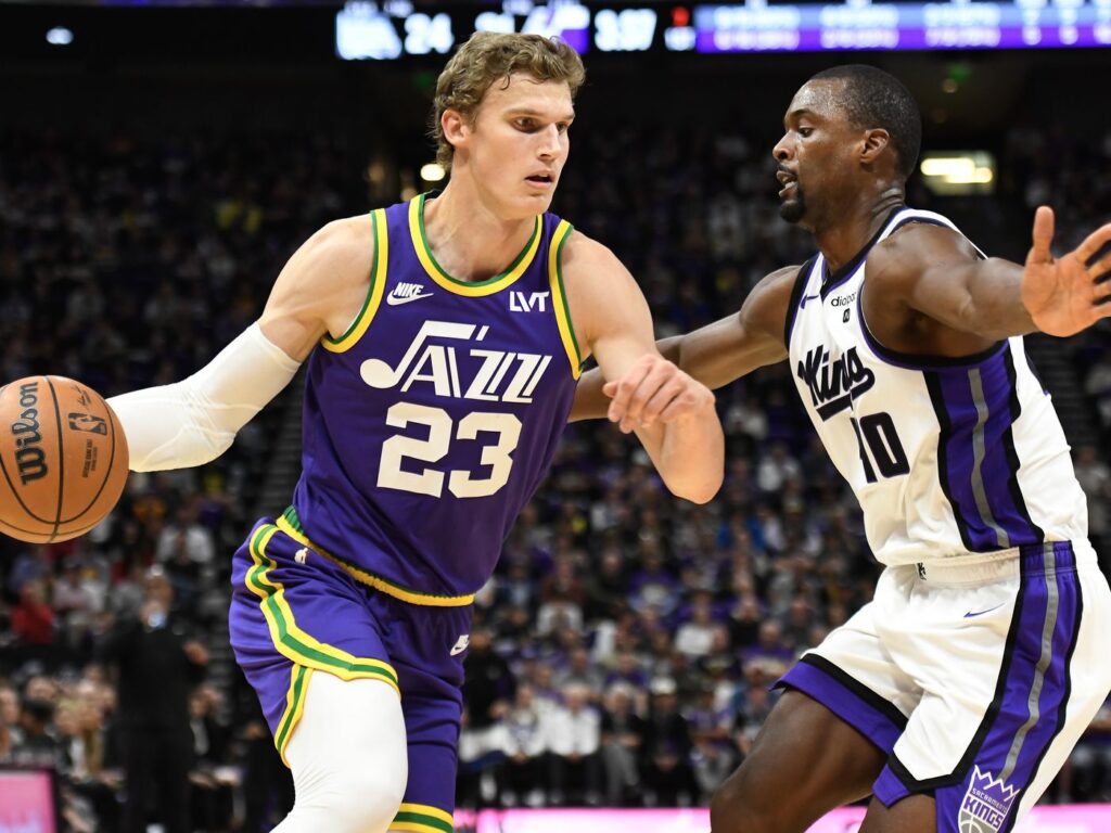 Sacramento kings vs utah jazz match player stats