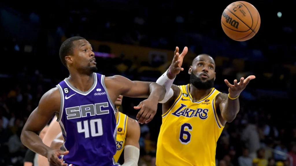 lakers vs sacramento kings match player stats
